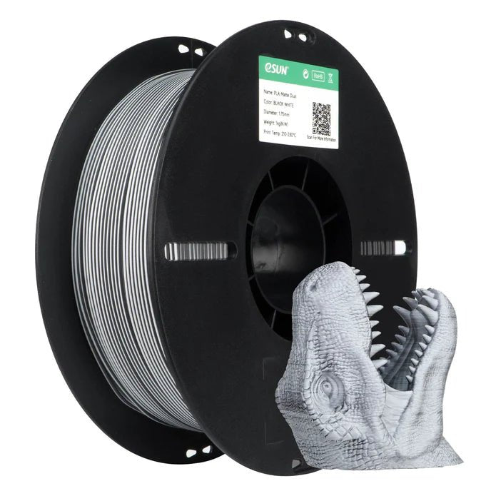 eSun Matte PLA 3D Print Filament 1.75mm 1kg - BC Prints & Supplies