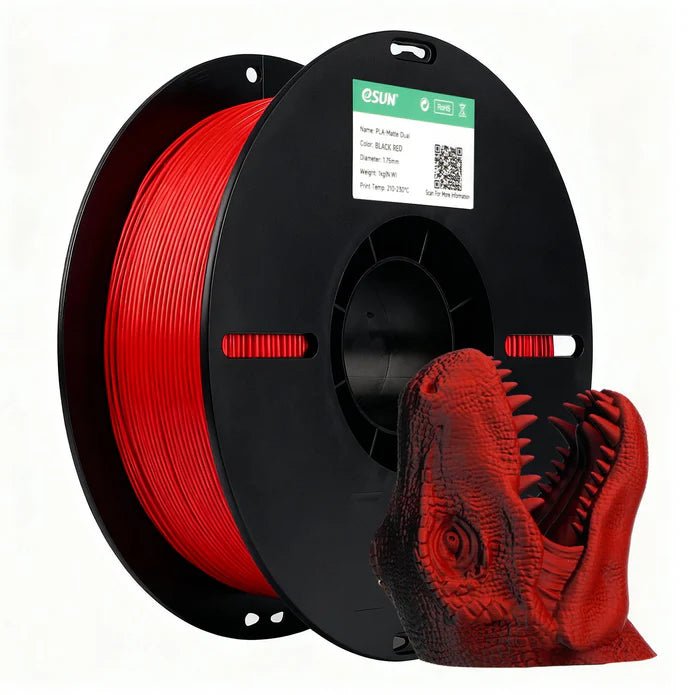 eSun Matte PLA 3D Print Filament 1.75mm 1kg - BC Prints & Supplies