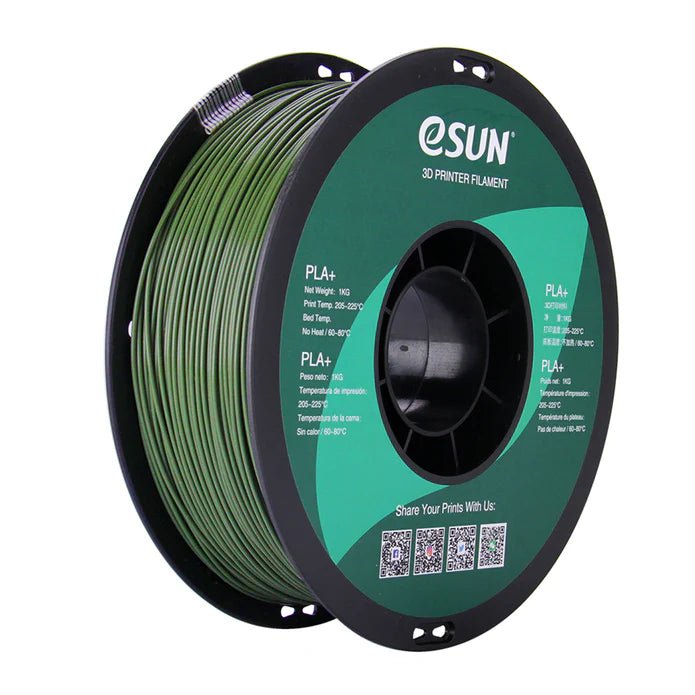 eSUN PLA+ HS High Speed 3D Print Filament 1.75mm 1kg - BC Prints & Supplies